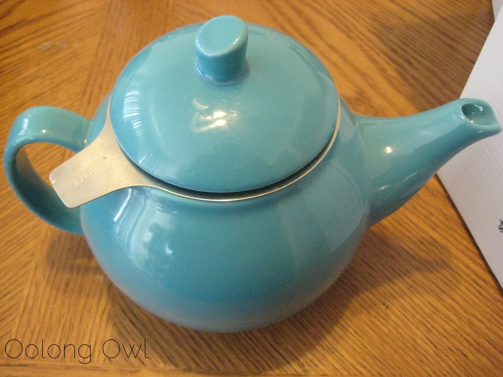 Bubble teapot from DavidsTea - Oolong owl tea blog