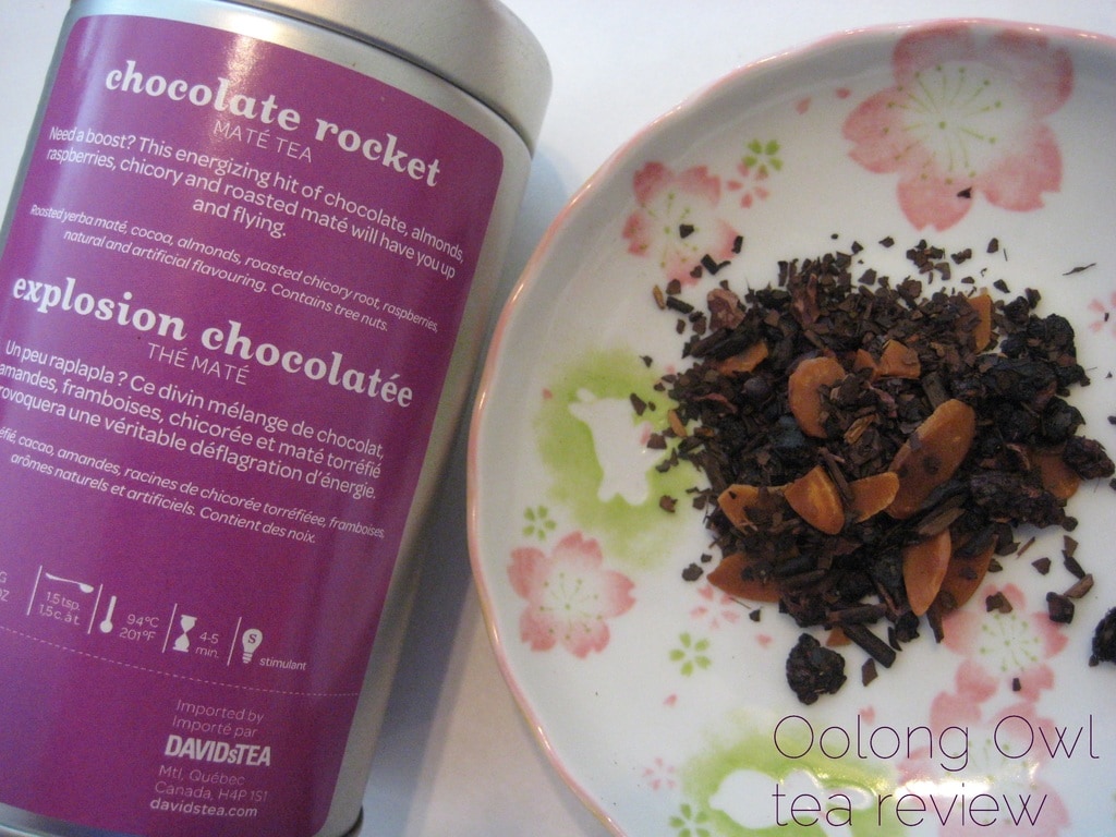 chocolate rocket tea review by Oolong Owl