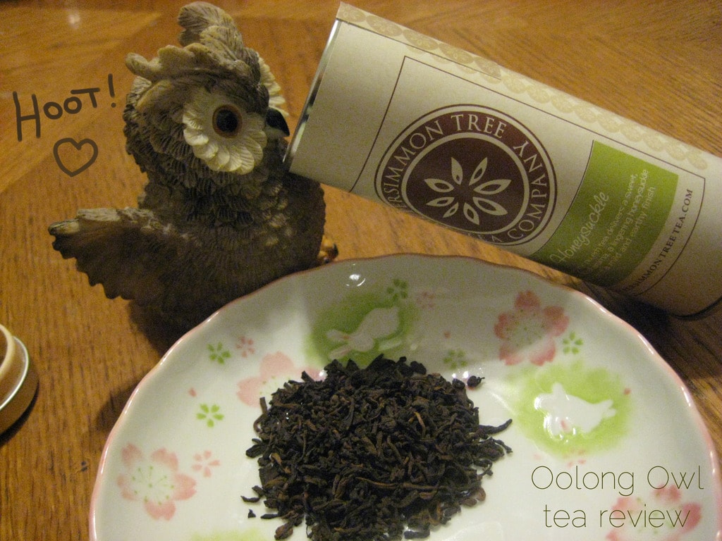 honeysuckle - The Persimmon Tree - Oolong Owl Tea Review