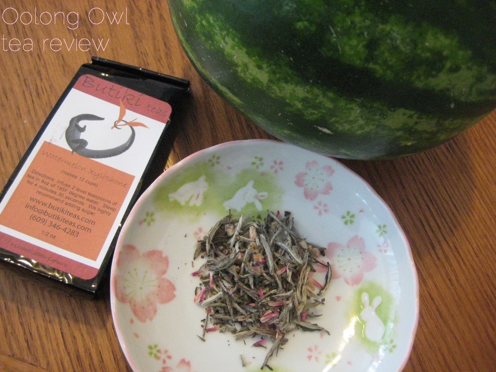 watermelon xylophone from butiki teas - Oolong Owl tea review