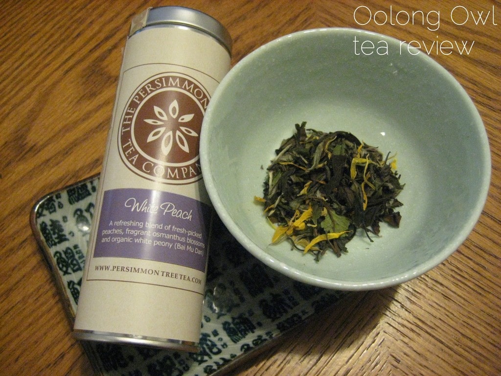 White Peach - The Persimmon Tree - Oolong Owl Tea Review