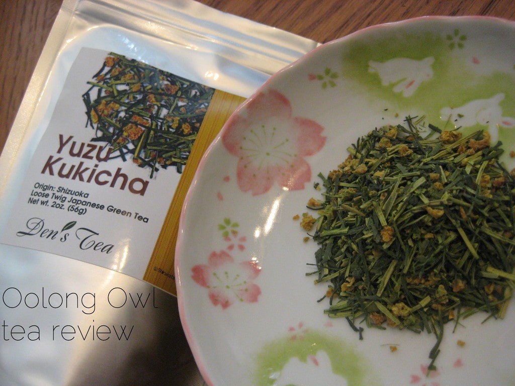 yuzu kukicha - tea review by Oolong Owl