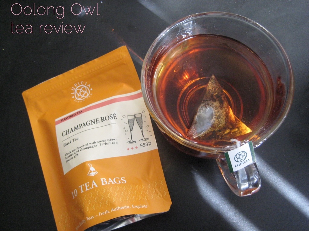 Champange Rose from Lupicia - Oolong Owl tea review (1)