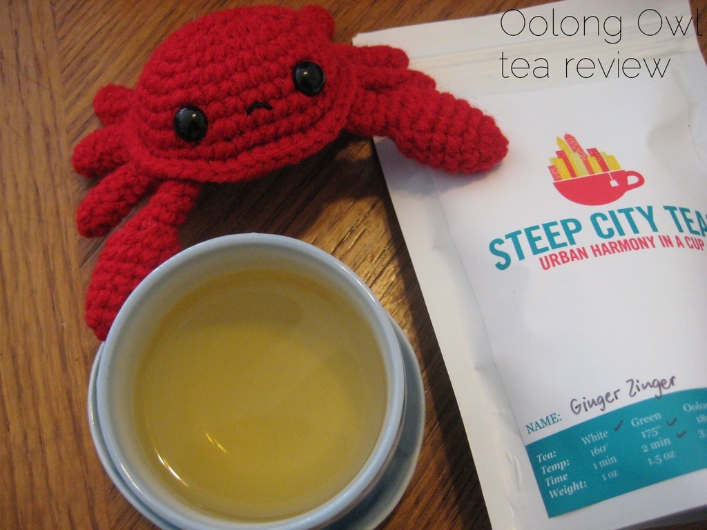 Ginger Zinger from Steep City Tea - Oolong Owl Tea Review (5)