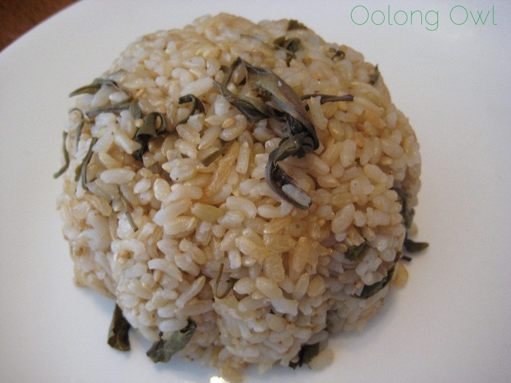 Green Tea Rice Recipe - Oolong Owl (8)