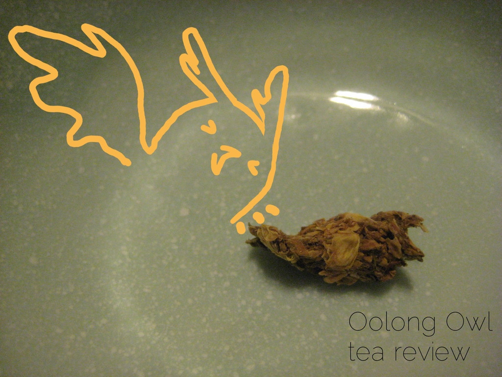 Jasmine Blossom from Natures Tea Leaf - Oolong Owl tea review