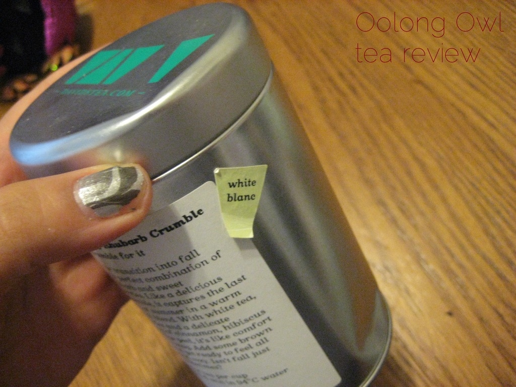 Strawberry Rhubarb Crumble from DavidsTEA - Oolong Owl Tea Review (4)