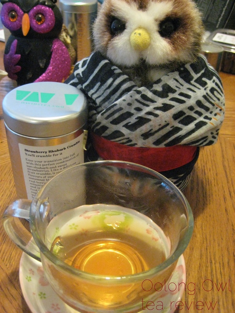 Strawberry Rhubarb Crumble from DavidsTEA - Oolong Owl Tea Review (5)