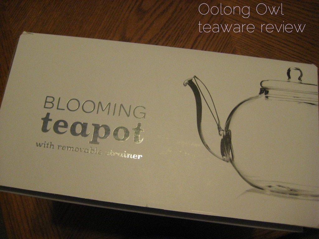 Blooming Glass Tea pot from DavidsTea - Oolong Owl Review (1)