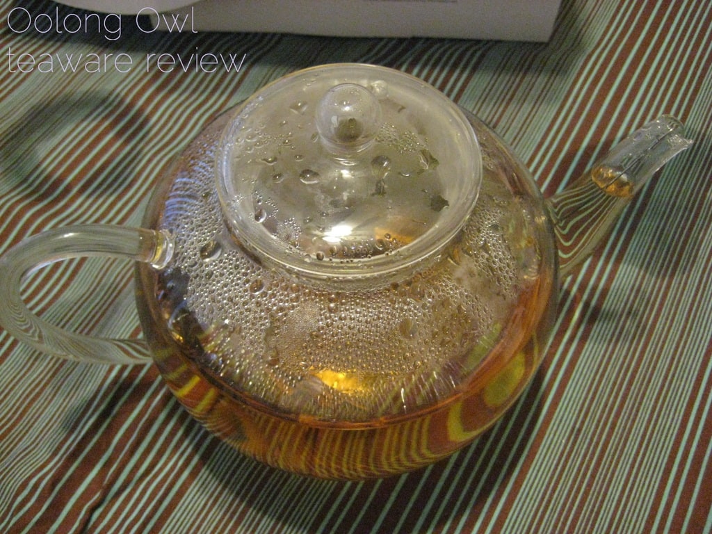 Blooming Glass Tea pot from DavidsTea - Oolong Owl Review (7)