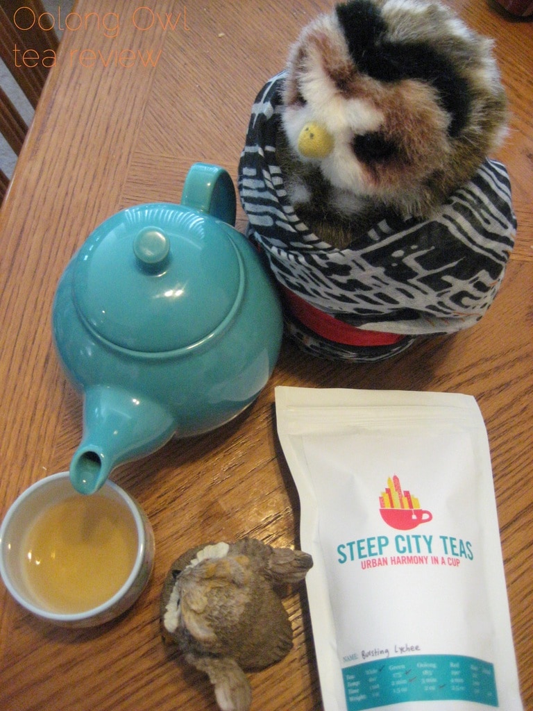Bursting Lychee from Steep City Teas - Oolong Owl tea review (8)