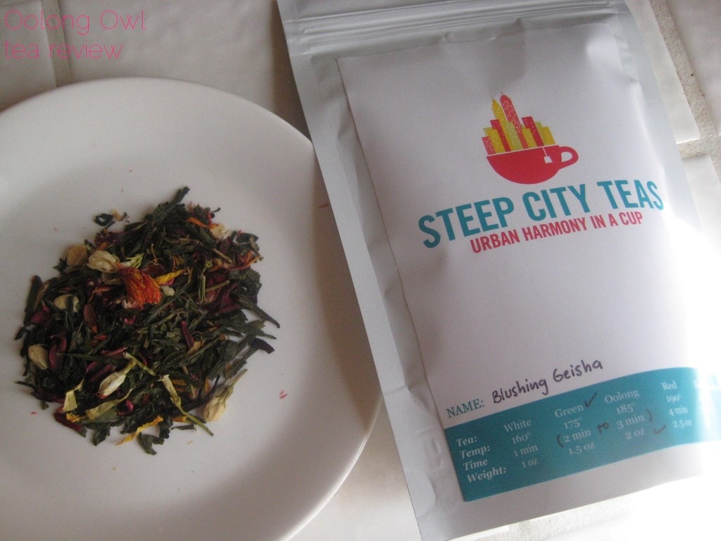 Blushing Geisha from Steep City Teas - Oolong Owl Tea Review (3)