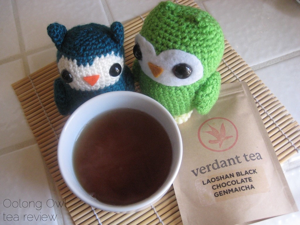 Laoshan Black Chocolate Genmaicha from Verdant Tea - Oolong Owl Tea Review (6)