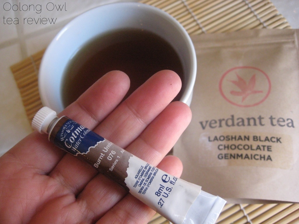 Laoshan Black Chocolate Genmaicha from Verdant Tea - Oolong Owl Tea Review (8)