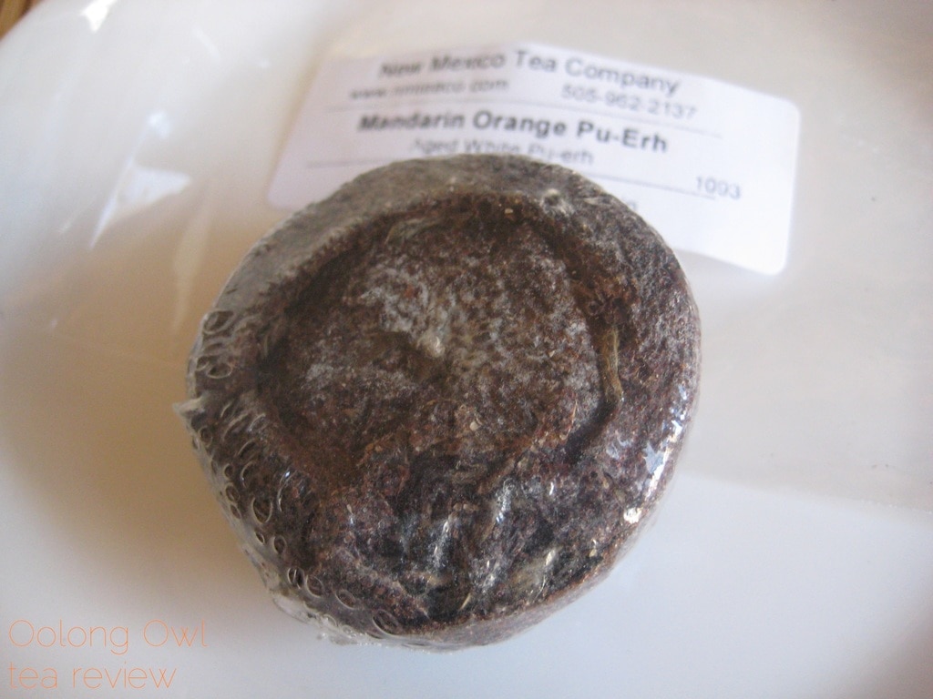 Mandarin Pu-er white tea from New Mexico Tea Co - Oolong Owl Tea Review (2)