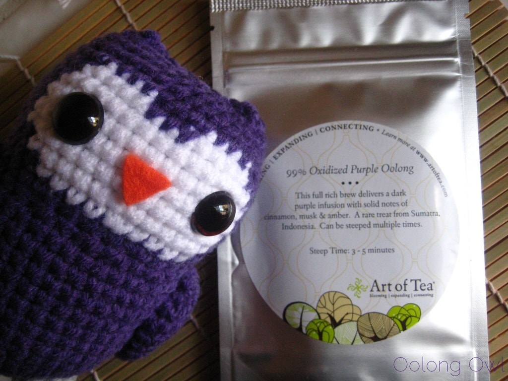 99 Oxidized Purple Oolong from Art of Tea - Oolong Owl Tea Review (1)