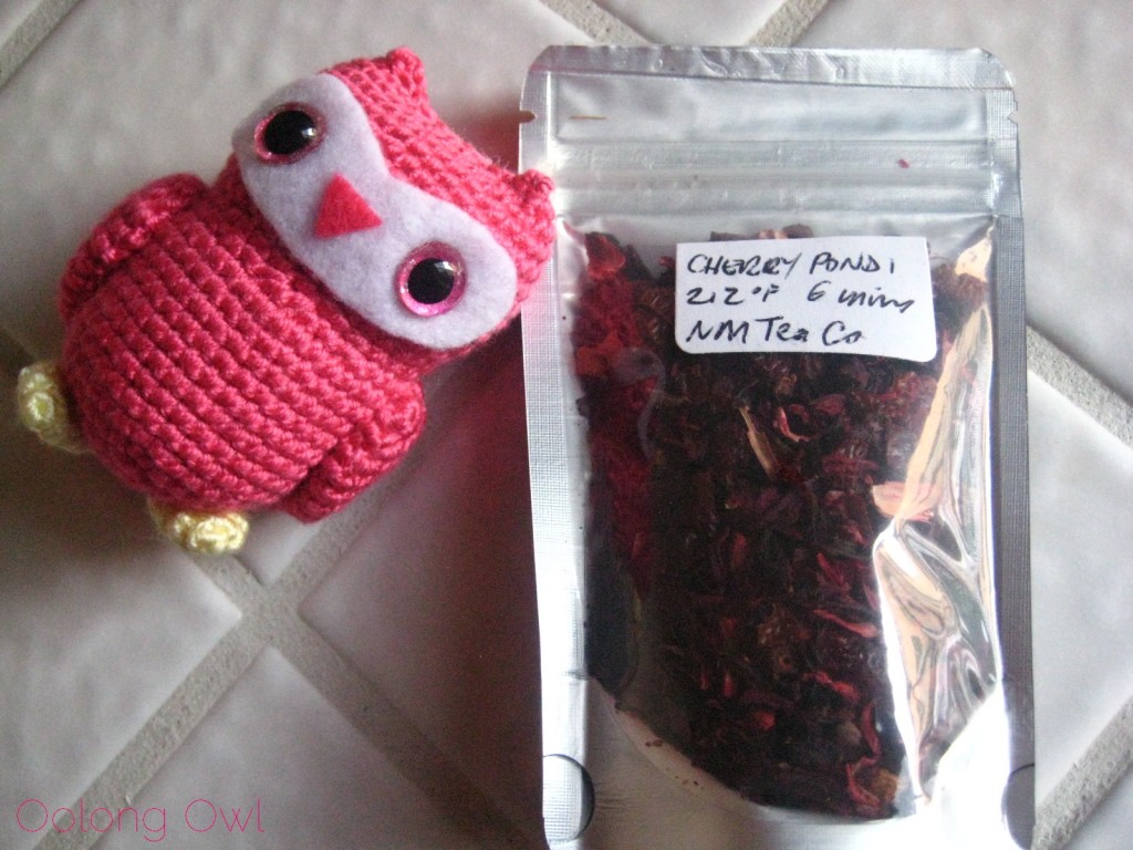 Pondi Cherry from New Mexico Tea Company - Oolong Owl Tea Review (1)