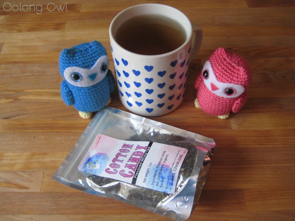 Cotton Candy White tea from 52 Teas - Oolong Owl Tea Review (3)
