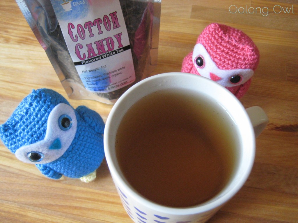 Cotton Candy White tea from 52 Teas - Oolong Owl Tea Review (4)