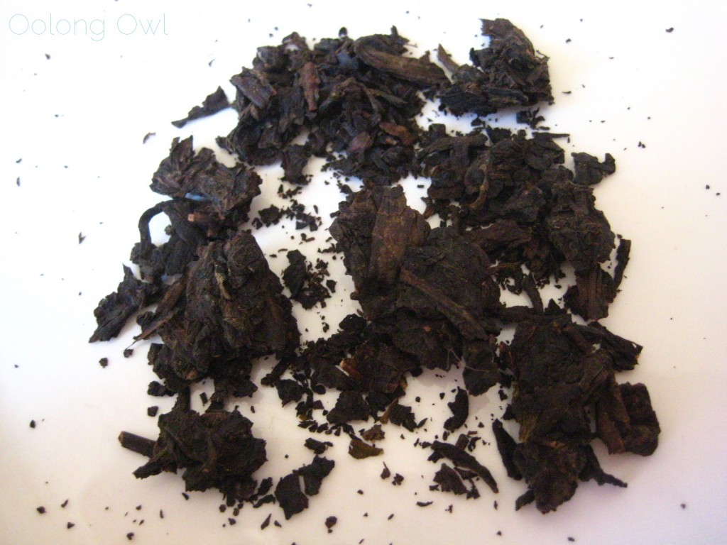 Ethical Agricultures Wild Grown Pu er from Tea Setter - Oolong Owl Tea Review (2)
