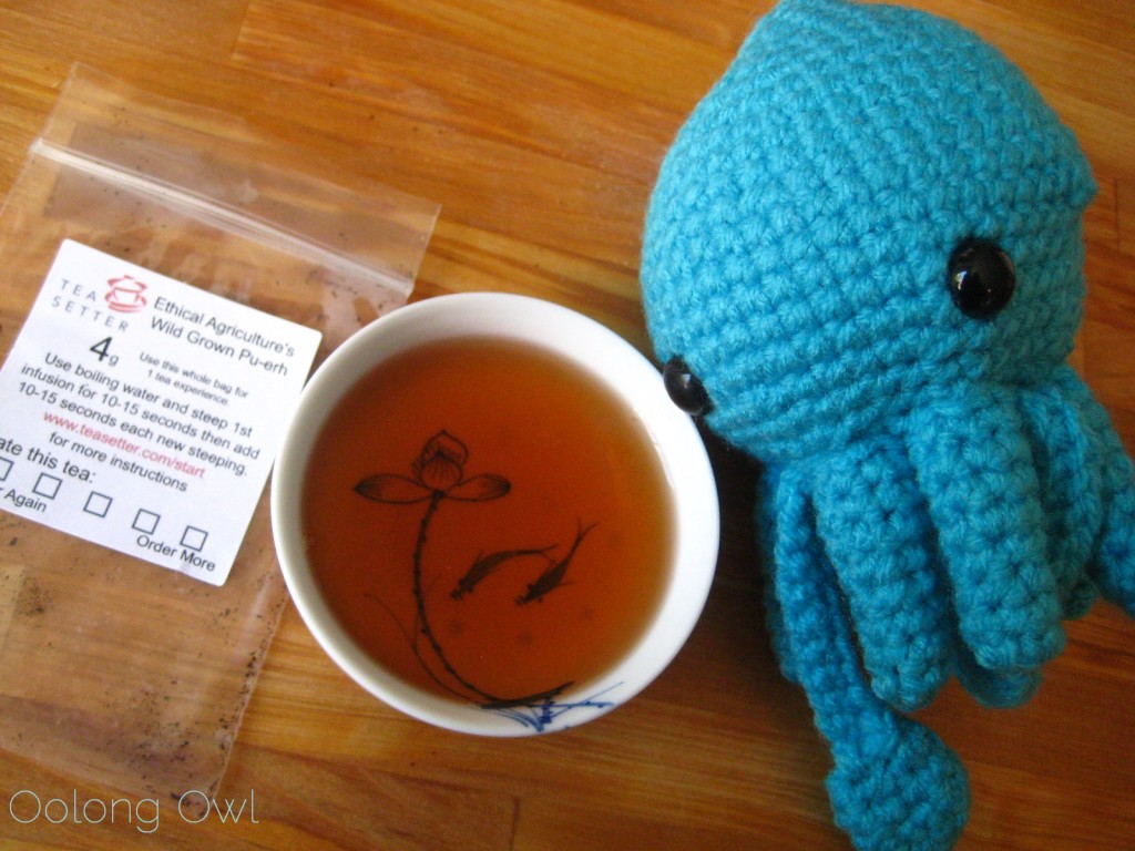 Ethical Agricultures Wild Grown Pu er from Tea Setter - Oolong Owl Tea Review