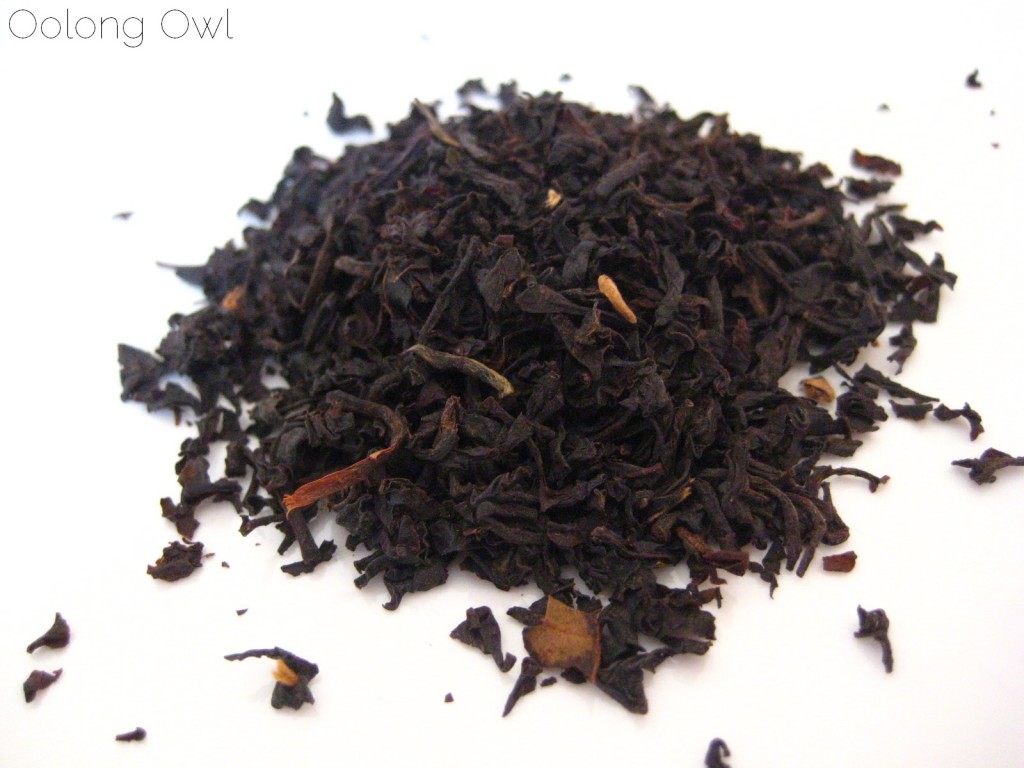 Kenyan Black tea Justea. Tea review by Oolong Owl