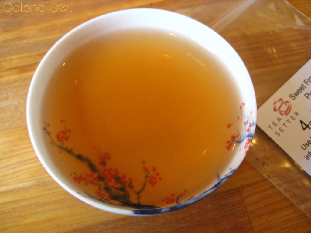 Sweet fragrance pu erh from Tea Setter - Oolong Owl Tea Review (5)
