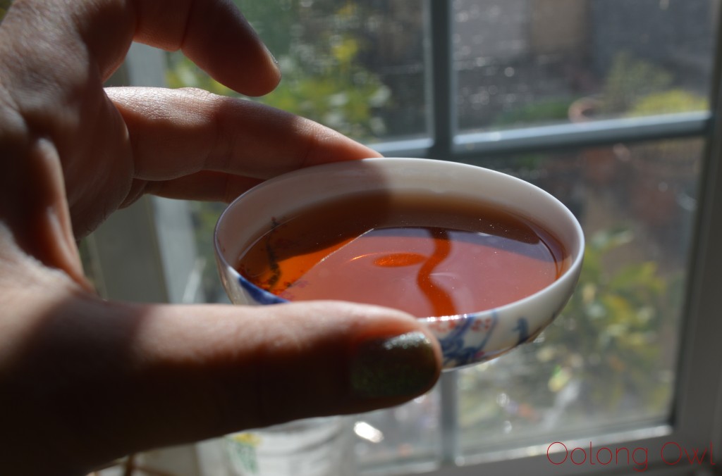 2012 Dragon of Jing Mai pu er from Yunnan Sourcing - Oolong Owl Tea Review (10)