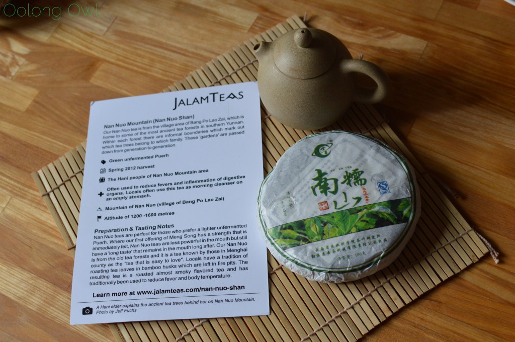 Nan Nuo Mountain from Jalam Teas - Oolong Owl Tea Review (1)