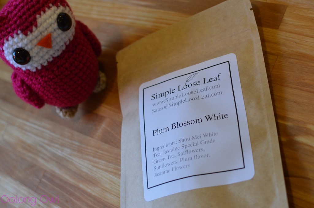 Plum Blossom White Tea from Simple Loose Leaf - Oolong Owl Tea Review (1)