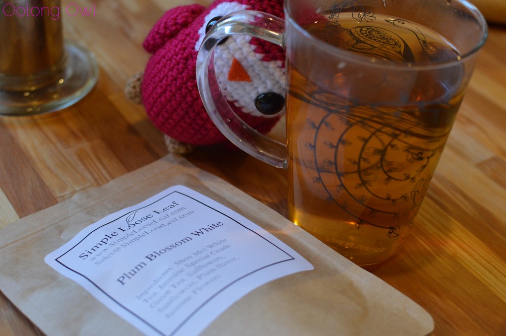 Plum Blossom White Tea from Simple Loose Leaf - Oolong Owl Tea Review (5)