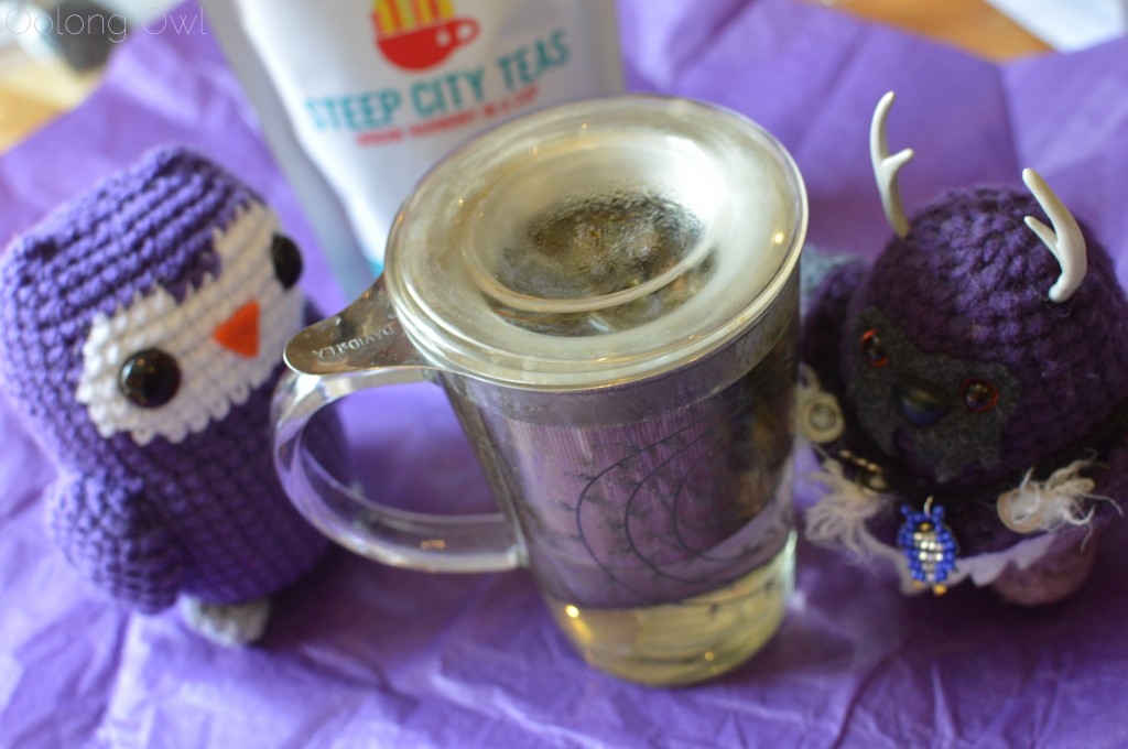 Purple Peach white tea from Steep City Teas - Oolong Owl tea review (3)