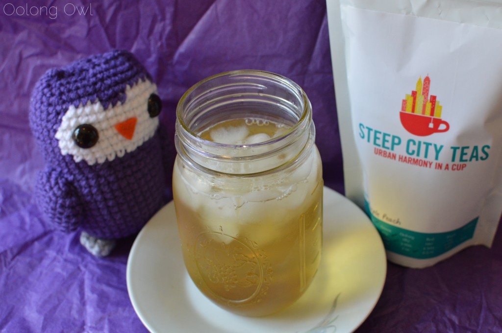 Purple Peach white tea from Steep City Teas - Oolong Owl tea review (7)