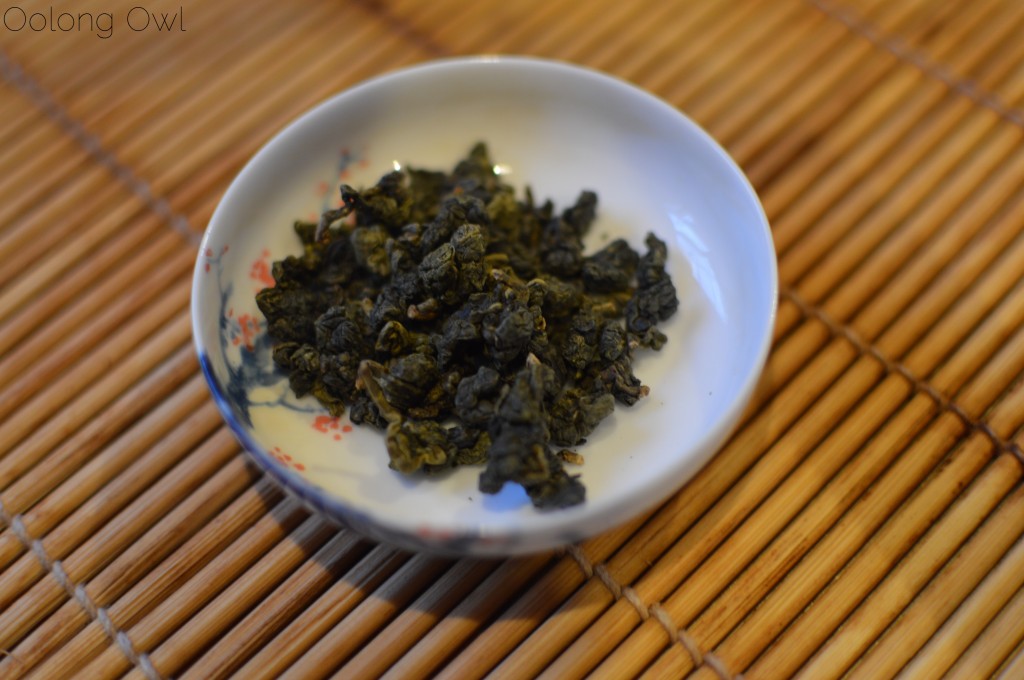 Shan lin xi high mountain concubine oolong from ecocha - oolong owl tea review (2)