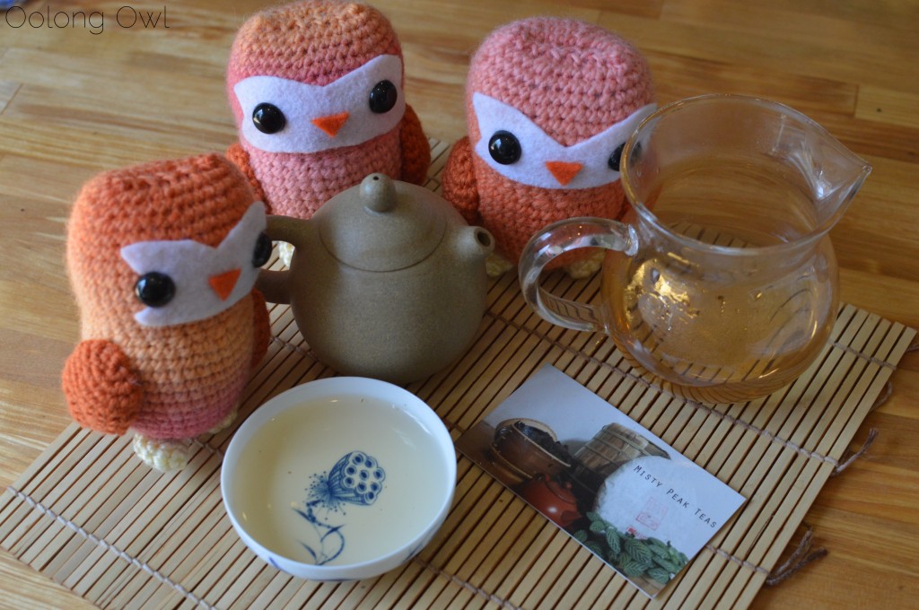autumn 2014 sheng yiwu mountain puer from Misty peak teas - oolong owl tea review (4)