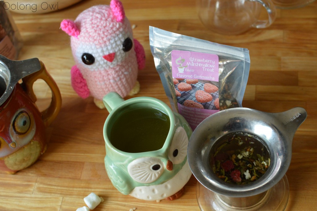 marshmallow treat genmaicha from 52 teas - oolong owl tea review (8)