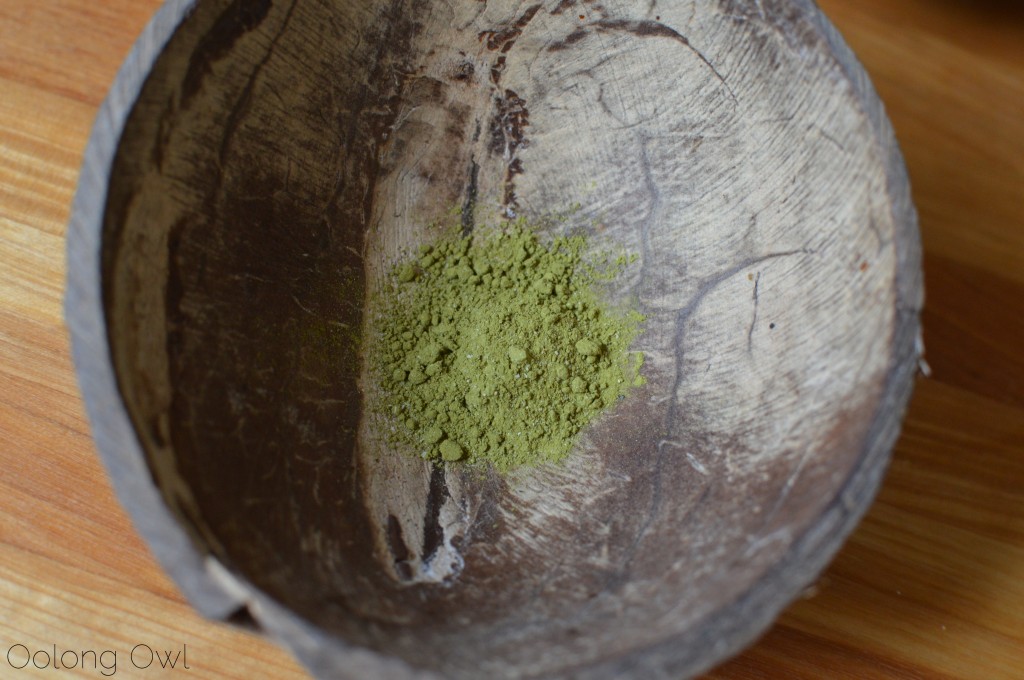 Coconut matcha from red leaf tea - oolong owl tea review (2)