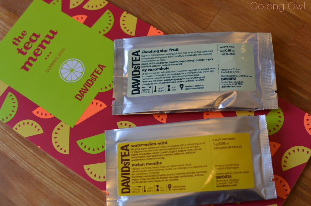 shooting star fruit and waterlemon mint from davidstea - oolong owl tea review (1)