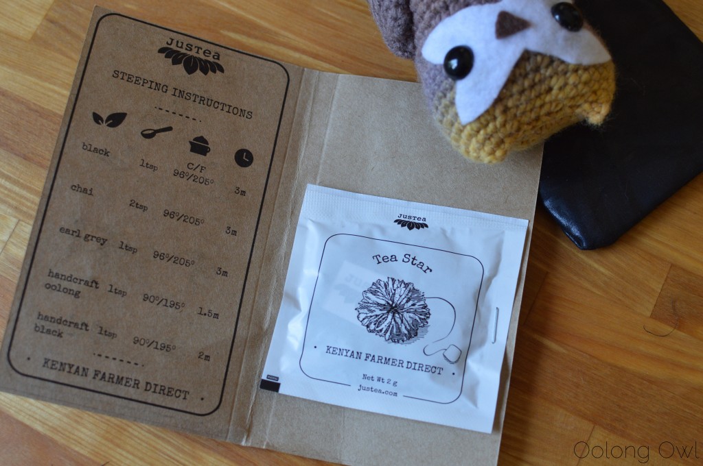 tea star from justea - oolong owl tea review (2)