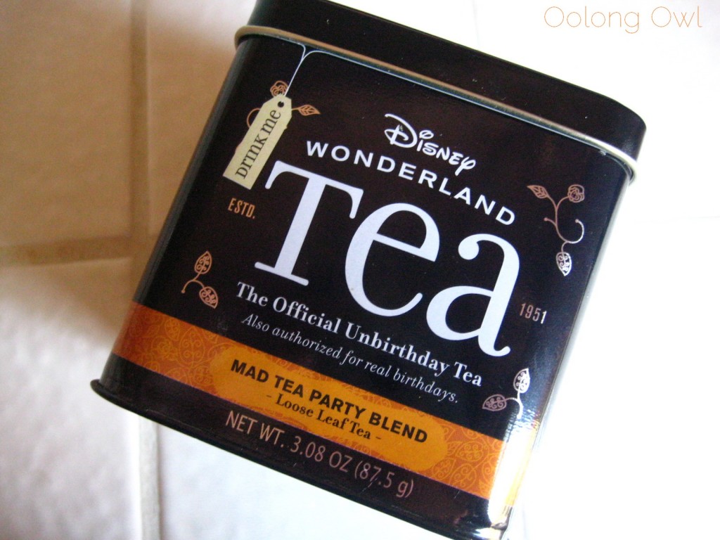 Mad Tea Party Blend from Disney Wonderland Tea - Oolong Owl Tea review (1)