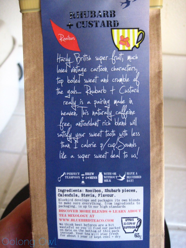 Rhubarb Custard from Bluebird Tea Co - Oolong Owl Tea Review (4)