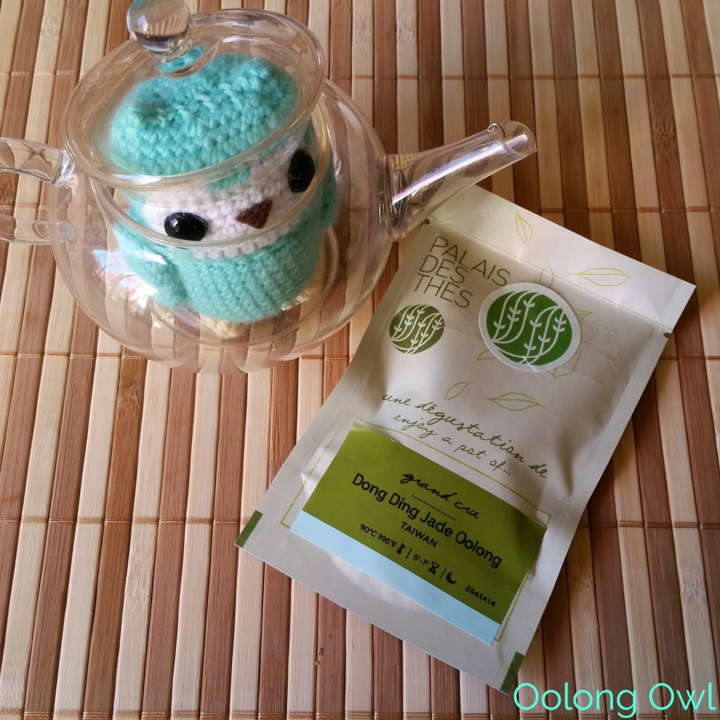 Dong Ding Jade Oolong from Palais Des thes - oolong owl tea review (1)
