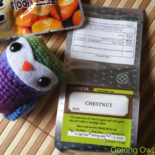 chestnut green tea from lupicia - Oolong Owl Tea Review (1)