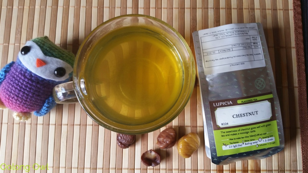 chestnut green tea from lupicia - Oolong Owl Tea Review (4)