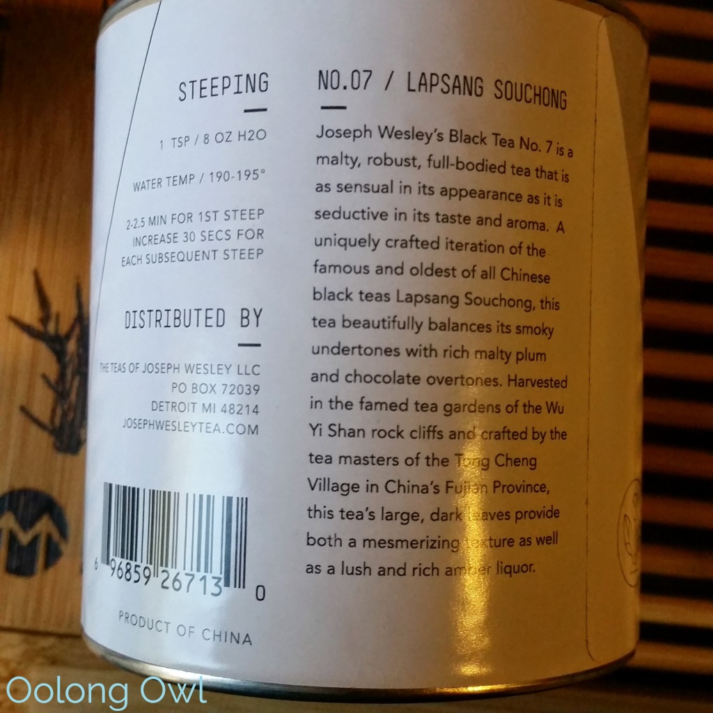 lapsang souchong  no7 - joseph wesley - oolong owl tea review (2)