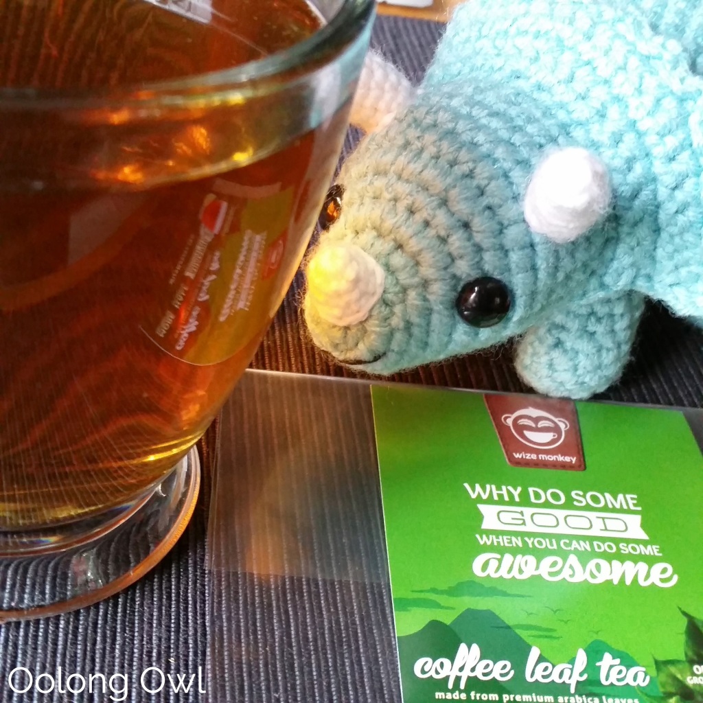 wize monkey coffee tea leaf - oolong owl tea review (5)
