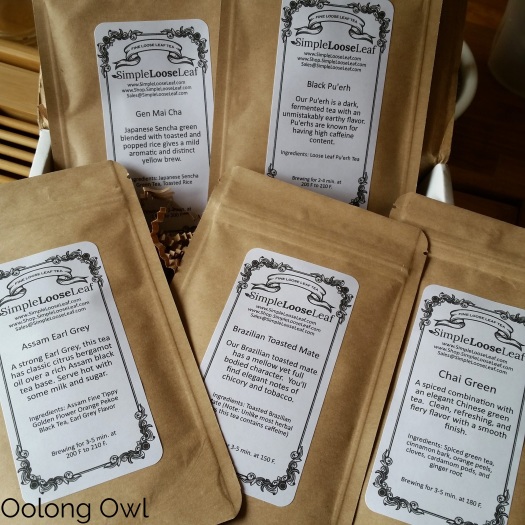 simple loose leaf tea club coop January - Oolong Owl tea review (1)