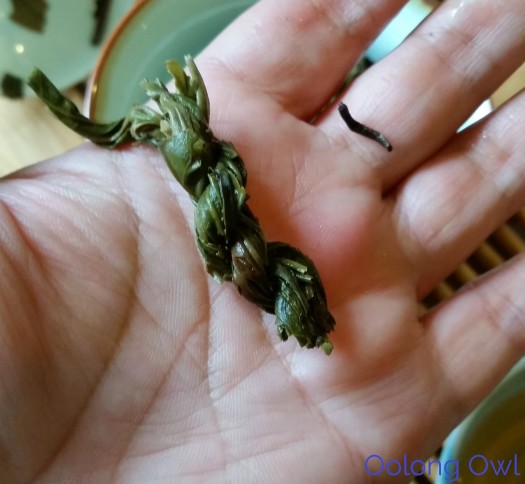 2011 braided sheng pu'er - Oolong Owl Tea Review (5)