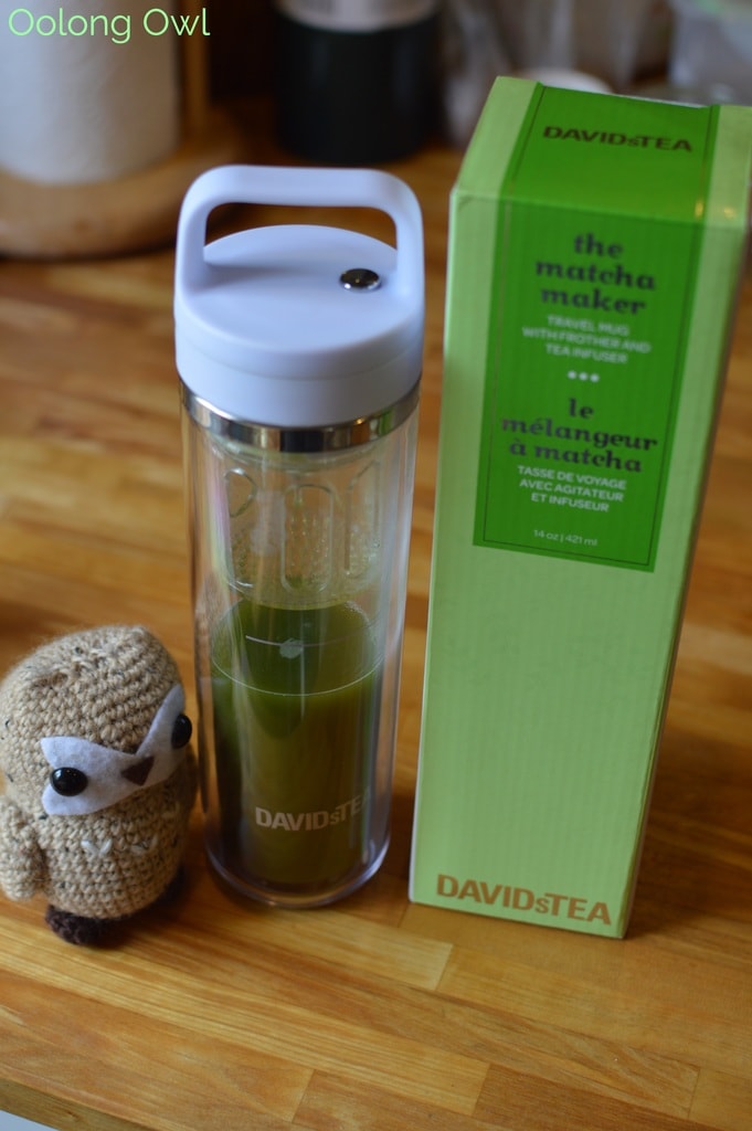 DAVIDsTea Matcha Maker Travel Tea Tumbler Review