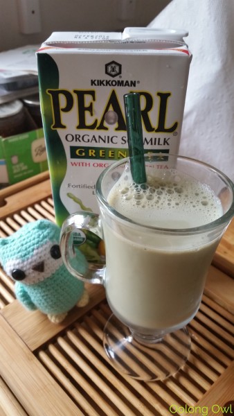 Kikkoman Pearl Green Tea Soy Milk (5)